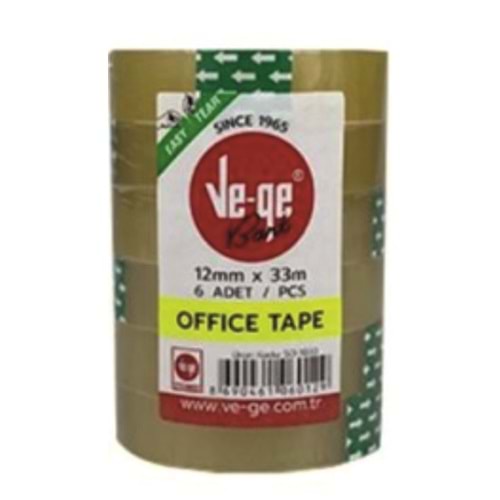 Vege Selefon Bant Offıce Tape 12x33 ( adet)
