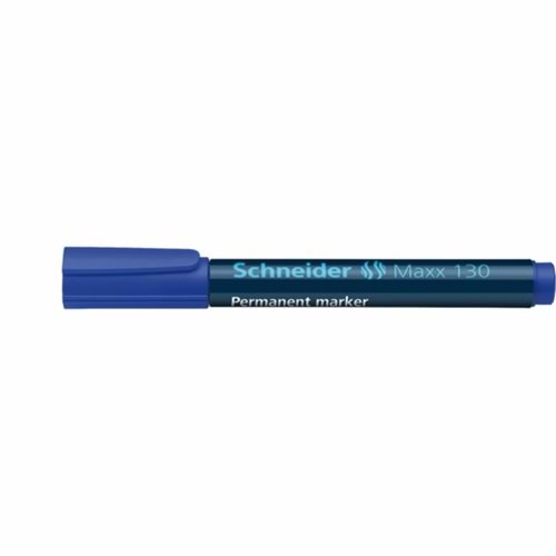 Schneider Markör Permanent 1-3 MM Mavi Yuvarlak Uçlu 130
