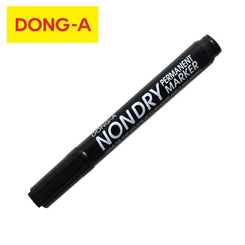 Non Dry Kolı Kalemı Sıyah Yuvarlak Uc Permanent