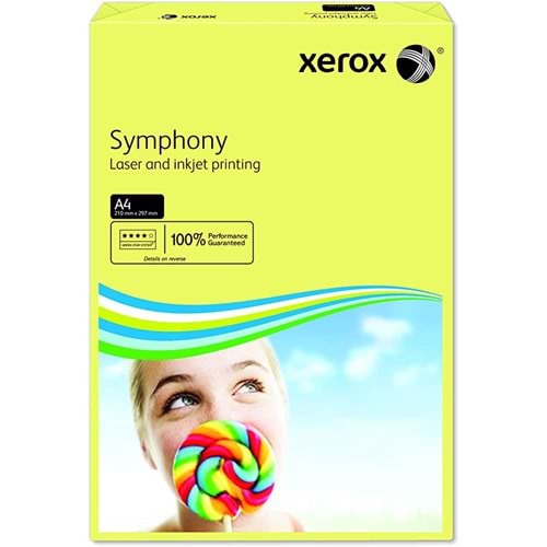 Xerox Renkli Fotokopi Kağıdı Symphony 500 LÜ A4 80