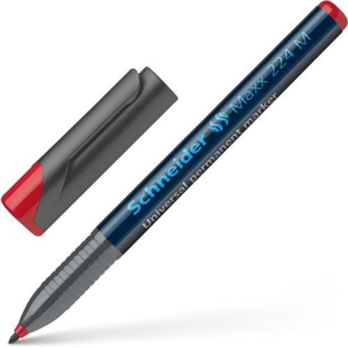 schneider asetat kalemi M serisi 1 mm kırmızı 224