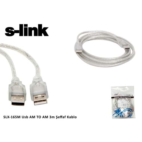 S-link SL-165M 3mt Usb To Usb Kablo