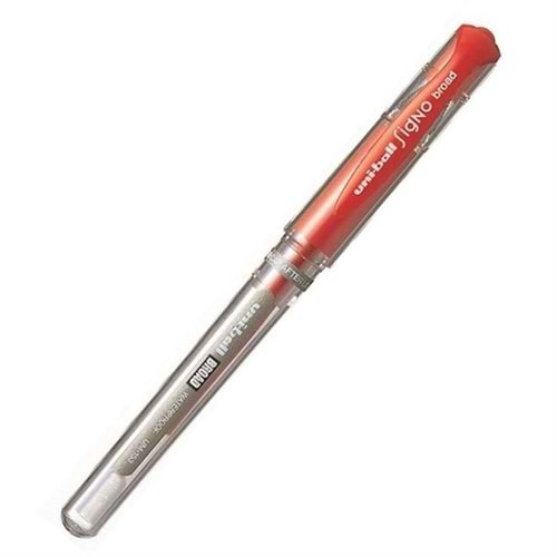 Uni-Ball Roller Kalem Signo Broad Jel Bilye Uç İmza Kalemi 1.0 MM Kırmızı UM-153