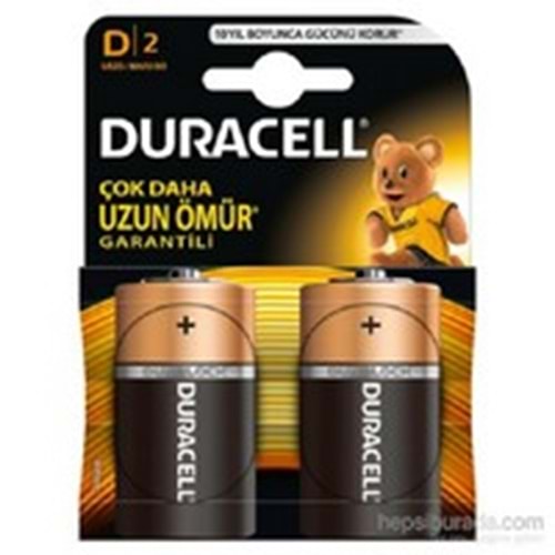 Duracell LR14-MN1400 1.5v C Orta Boy Pil 2 li Pil