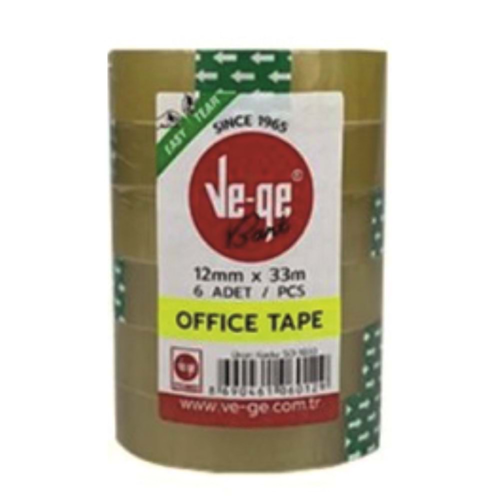 Vege Selefon Bant Offıce Tape 12x33 ( adet)